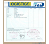 Form A/ CO export documents service offered by forwarder