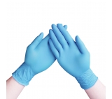 tanie jednorazowe niebieskie rękawice nitrylowe FDA