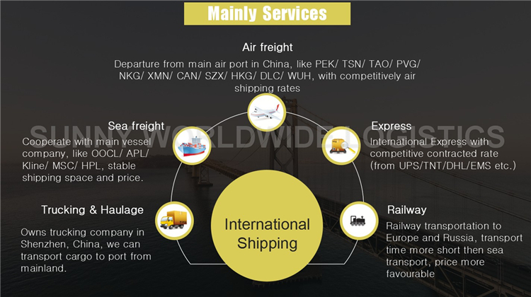 Sea Freight Forwarder in China for Brazil Brasil Import RIO DE JANEIRO