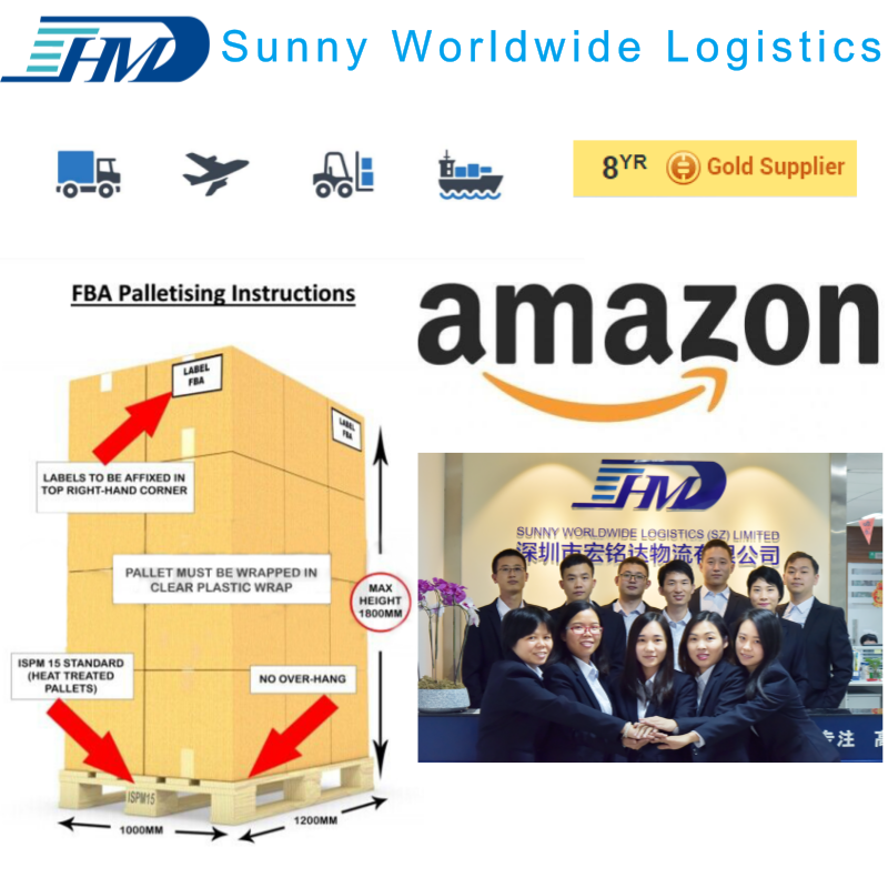 DDP DDU CHINY DO USA FBA AMAZON MORZE DOSTAWA PRZESYŁKI FREIGHT