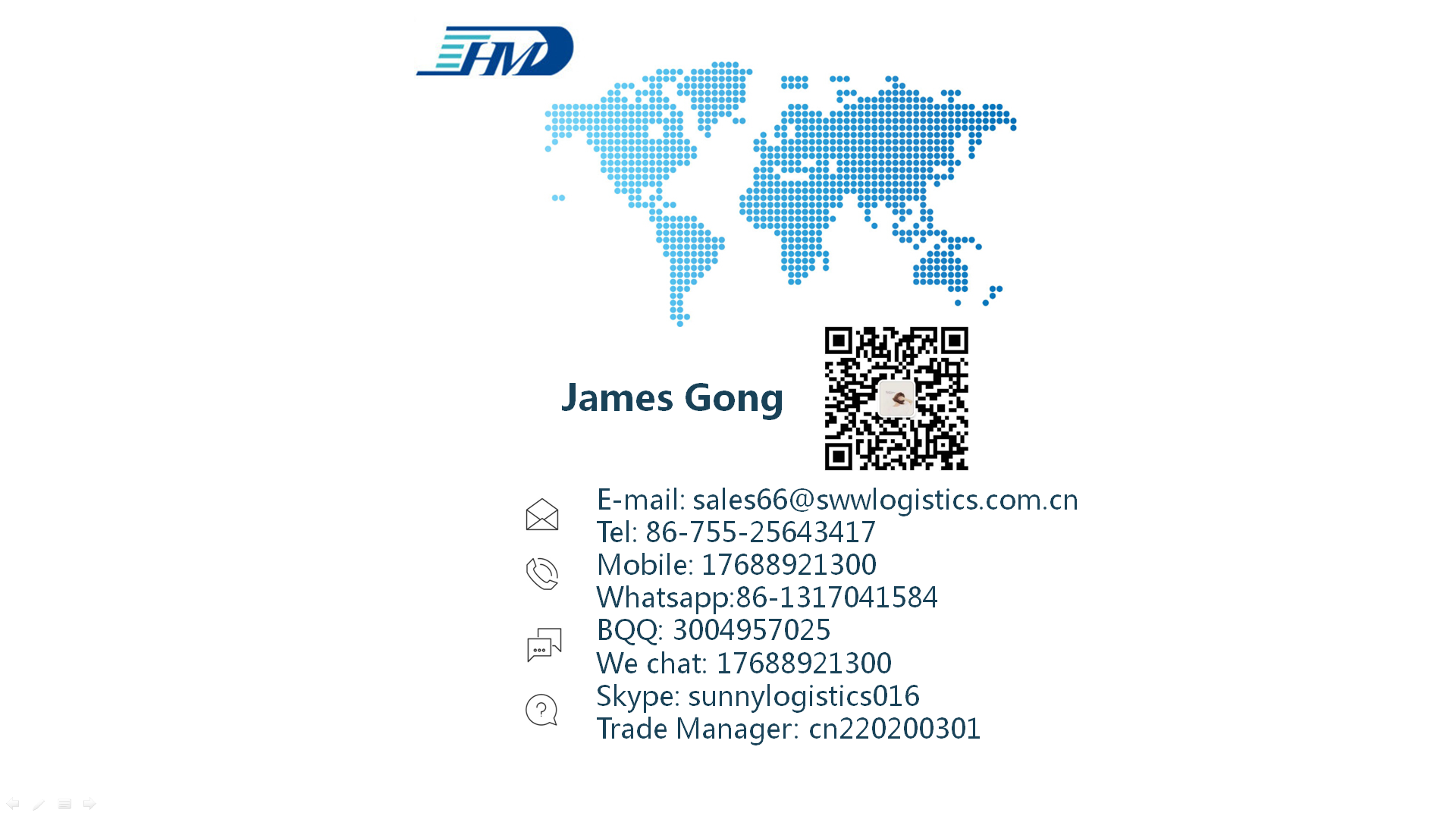 International sea freight service from Shenzhen to Malaysia