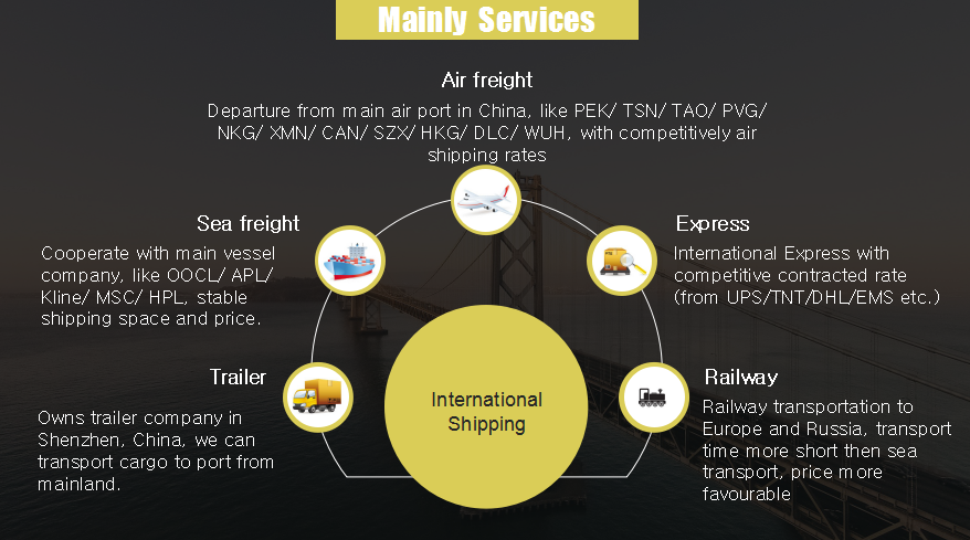 Fast sea freight agent forwarder from China to Jebel ALI