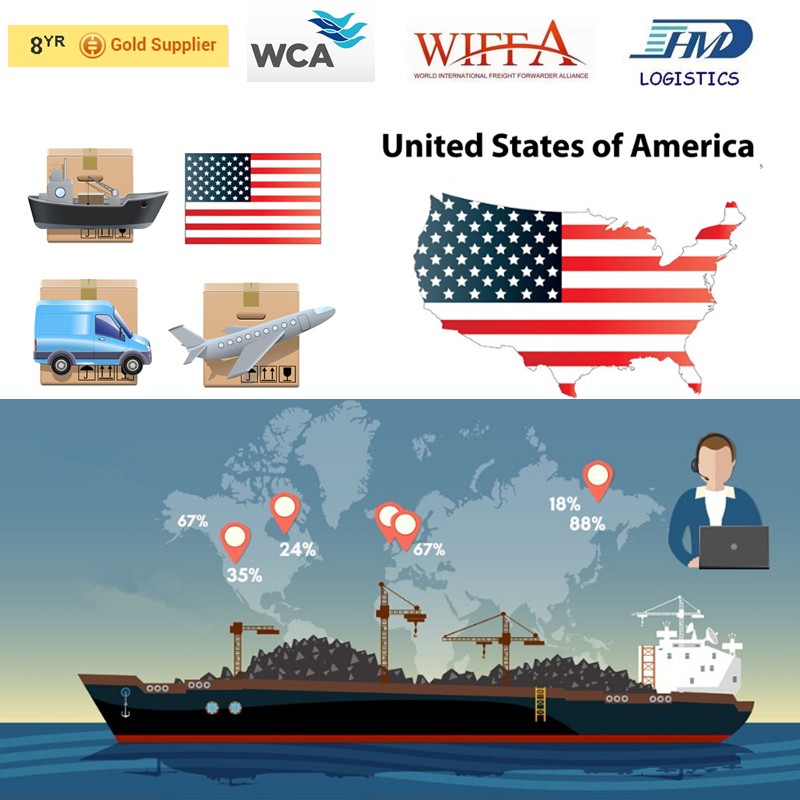 international sea freight  air freight TO USA