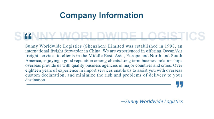 Bonded Warehouse Shipping Cost China to Switzerland Exw Freight