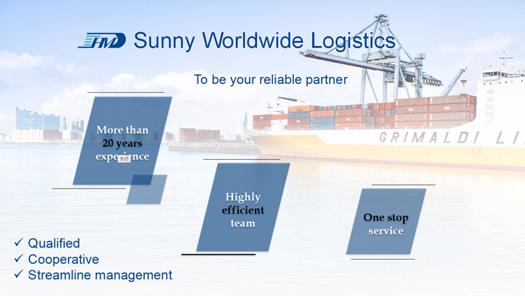 FCL container sea freight rates from Shenzhen to New York