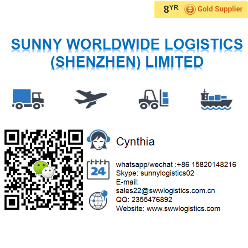 International sea freight rates from china to Australia