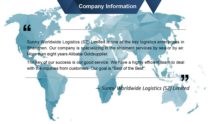 Sea freight servive rates from China shenzhen to germany