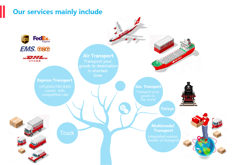 Customs Clearance Shipping Cost China to Dubai Sea Freight Rate