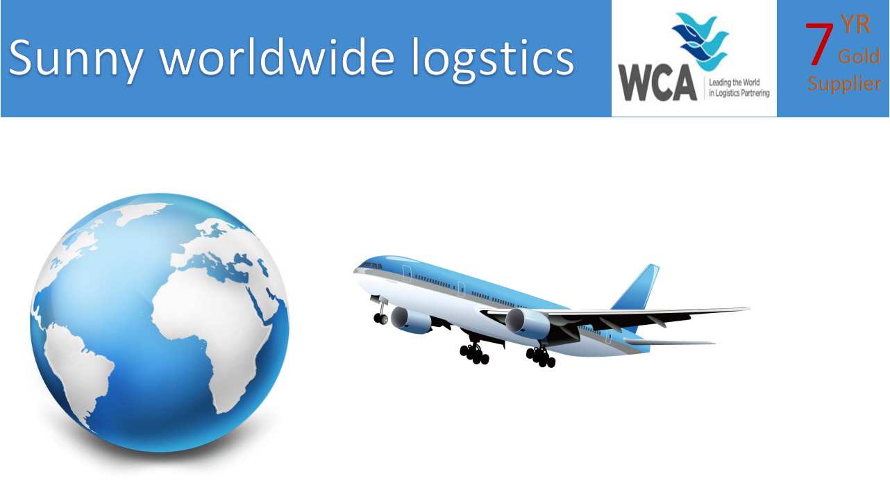 From China to New York door to door air freight agents service 