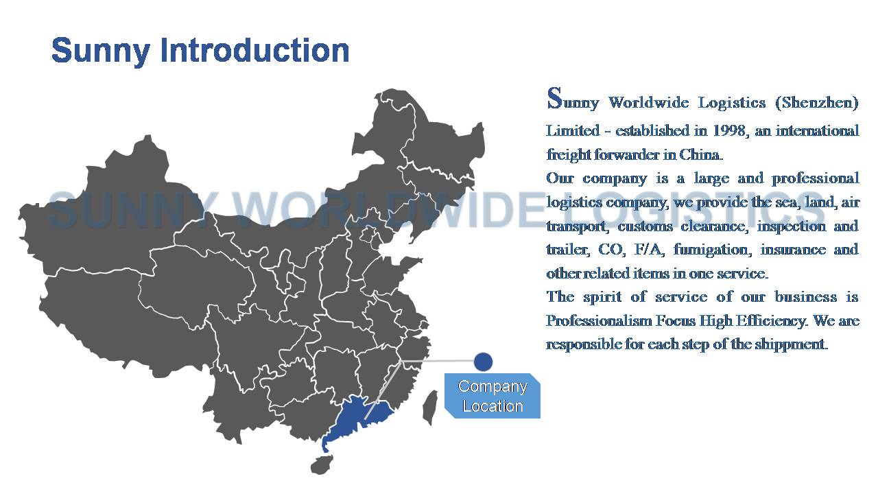 Sea freight to door service from Shanghai to Hamburg