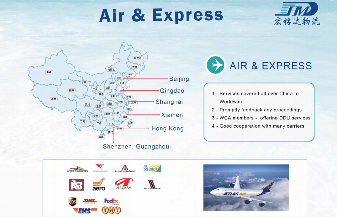 Convenient air freight from Guangzhou to Sydney