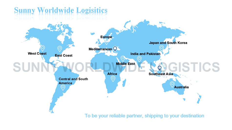 From China to Odense Denmark Sea container shipping rates LCL FCL