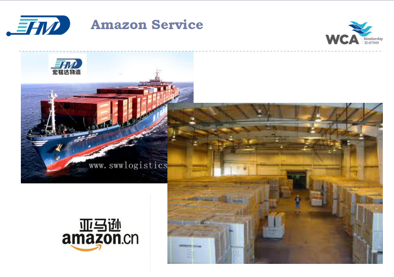 FBA amazon DDP sea freight  service from Shenzhen to Amazon warehouse USA