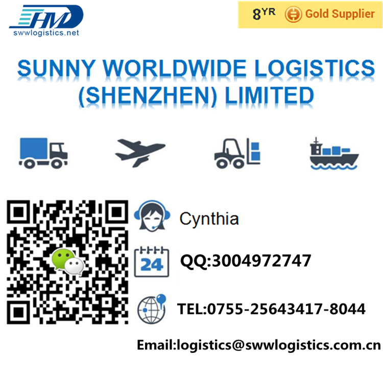 Air freight forwarding rates from China to Sweden