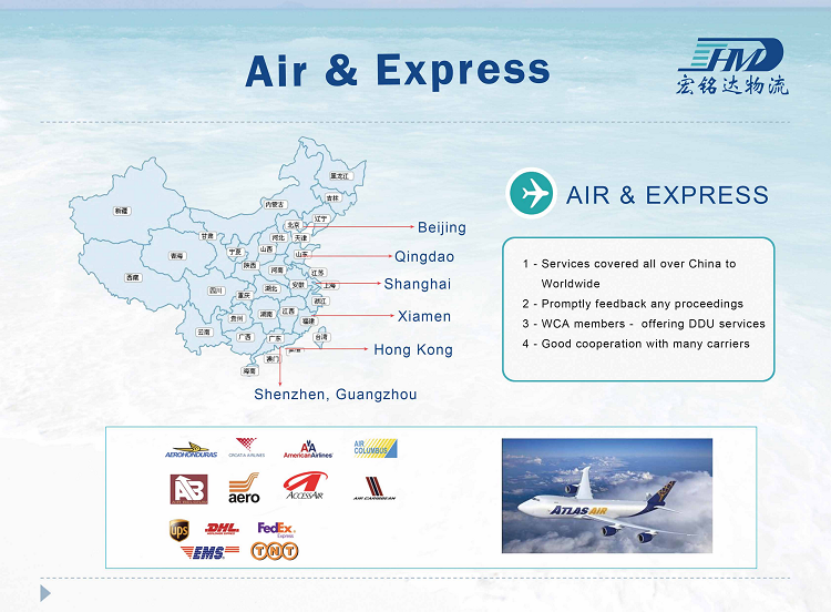 Air cargo service door to door shipping from Guangzhou China to Singapore