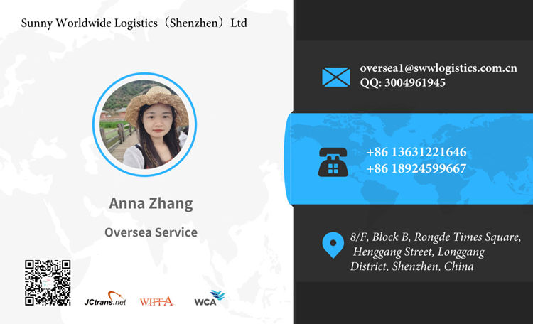 Sea freight from Shenzhen to USA customs clearance