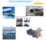 Air freight door to door delivery logistics service from Shanghai to Charlotte