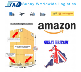 FBA Amazon envío marítimo de Shanghai a Londres